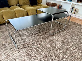 2 Knoll Laccio Coffee Tables (set)