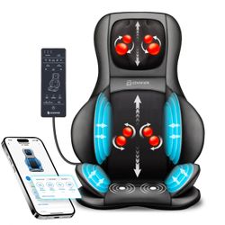 COMFIER BACK MASSAGER ELECTRIC FUNCTIONS IT IS DESIGNED FOR COMFORT AND EASE OF USE PROVIDING A DYNAMIC MASSAGE EXPERIENCE MODEL NUMBER  CF-2309A.