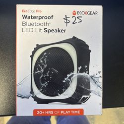 Waterproof Bluetooth LED Lit Speaker Eco X Gear
