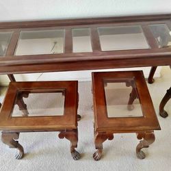 Solid Wood Entry Way Table 
