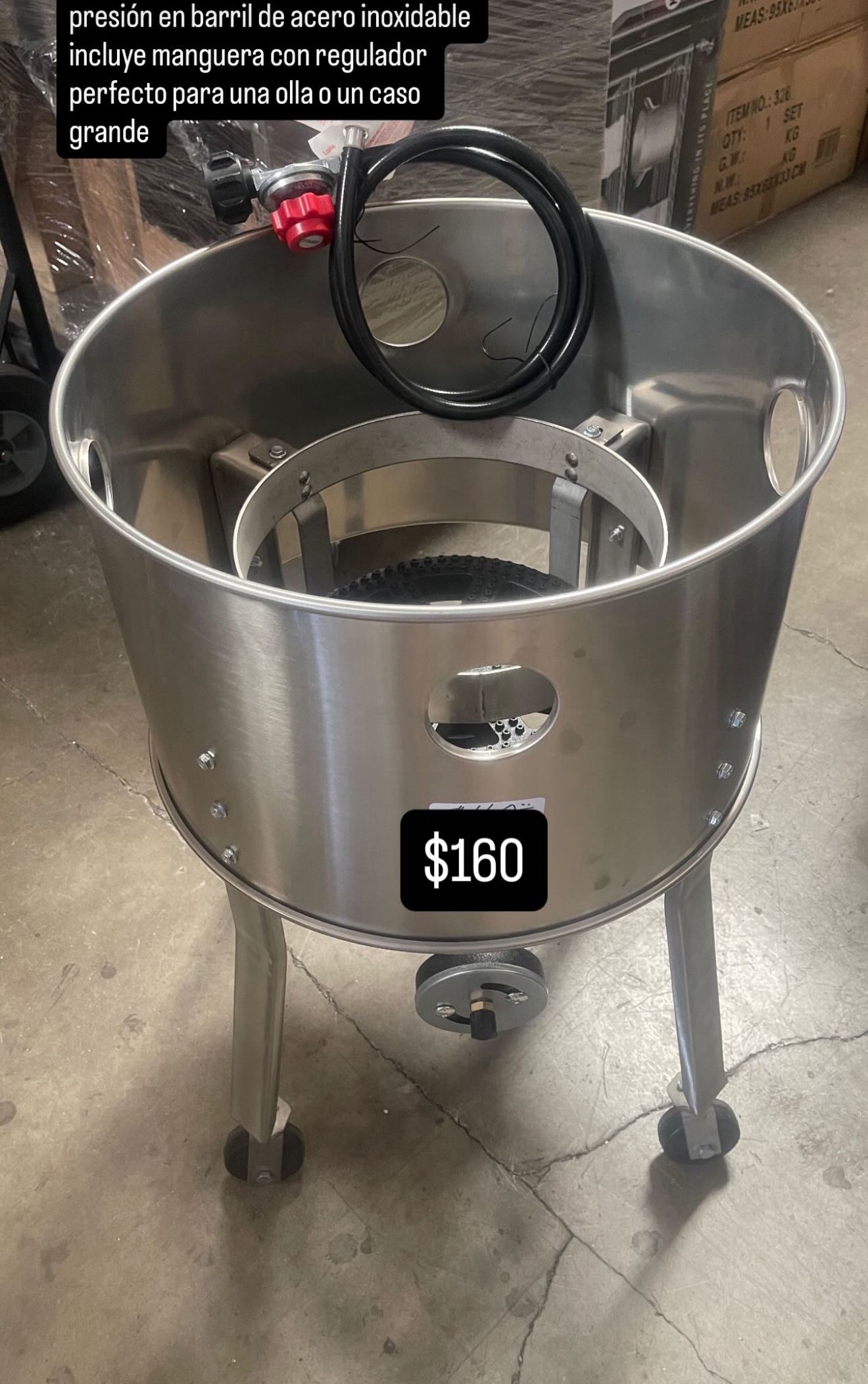 Supper Quemador Nuevo De Alta Presion Con Mangera