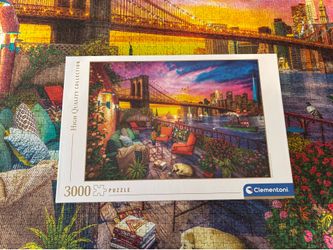 European brand  Castorland Puzzle 3000 NYC Bridge