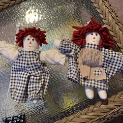 Raggedy Ann And Andy 8”