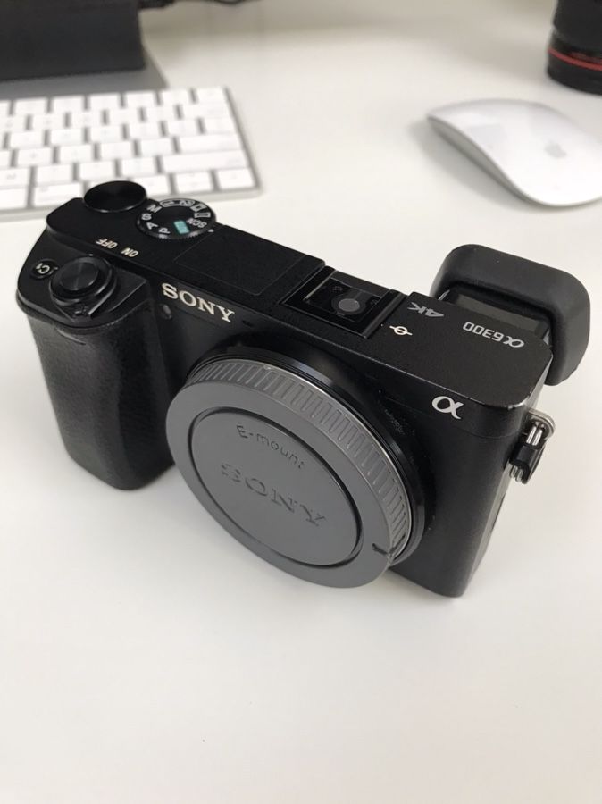 Sony a6300 24.2 MP mirrorless 4K video photo camera (BODY ONLY)