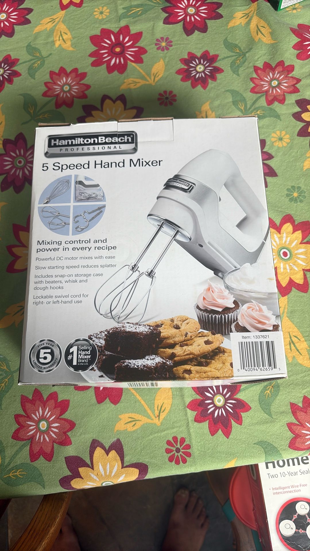 Hamilton Professional 5 Speed Hand Mixer
