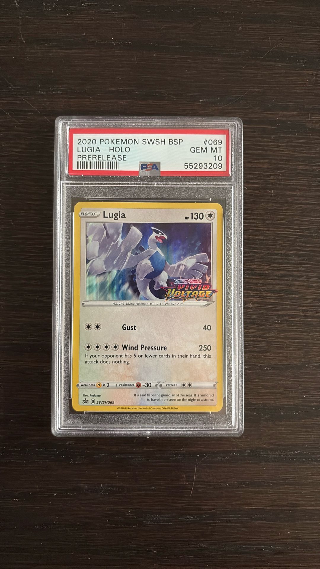 2020 Lugia-Holo Prerelease