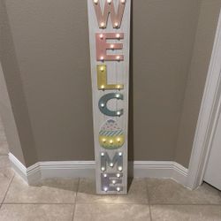 Easter Welcome Sign