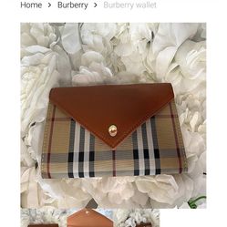 Burberry wallet