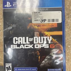 Black Ops 6 for the PS4