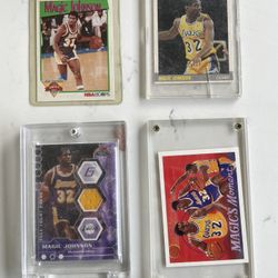 Magic Johnson Card Collection
