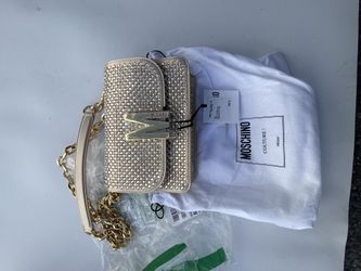 Moschino Luxury Handbag Authentic With Tags 