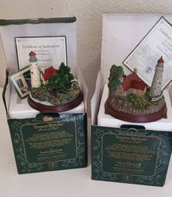 Thomas Kinkade light houses