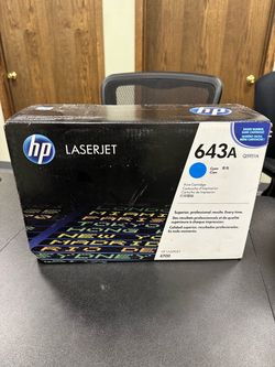 HP 643A Cyan LaserJet Toner Cartridge Q5951A