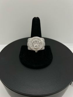 BRAND NEW 10KW 4.12CTW Crown Men’s Ring