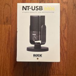 RODE NT-USB MINI MICROPHONE
