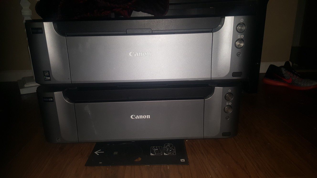Canon pro 100 printers $50@ piece
