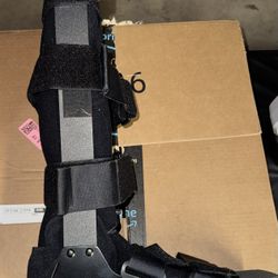Boot For Fractured Foot /Set Of Crutches