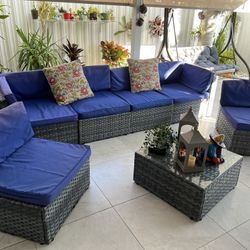 Outdoor Patio Sectional Set