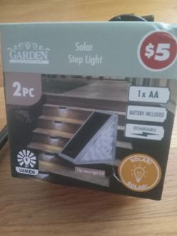 Solar lantern+stake light+pathway light+step light