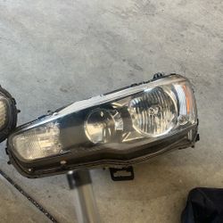 Evo X Headlights 
