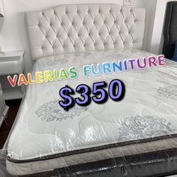 New Queen Bed With Mattress