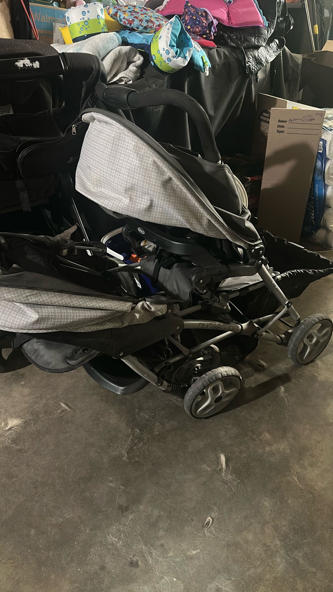 Grayco dual double stroller