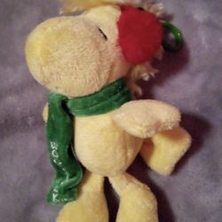 2016 Woodstock Peanuts Dan Dee Collector Clip On Plush Stuffed Toy Keychain
