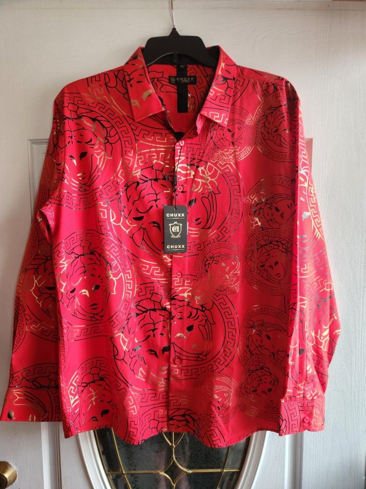 New Men's Versace Shirt Size XXL