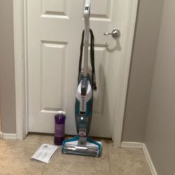Bissell Crosswave, Hard Floor Cleaner With An Unopened Bottle Of Specialized Floor Cleaner,     (Nearly New Condition)