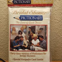 Bridal Shower Pictionary Party Game - Factory Sealed