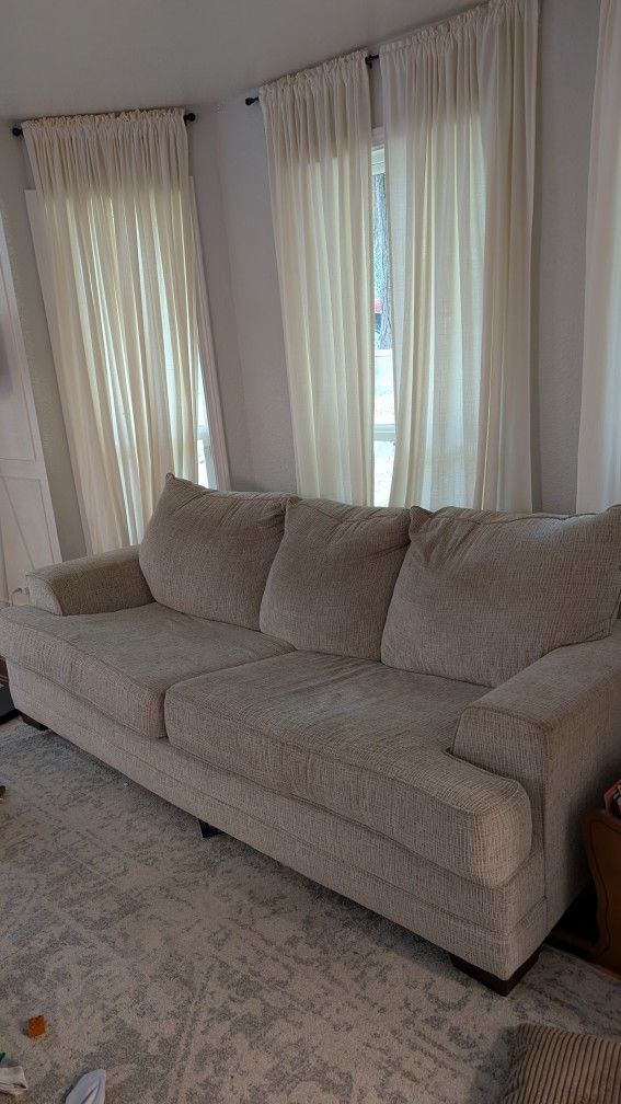 Sofa With Folding Queen Mattress