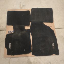 OEM Genuine Scion tC 4pc Black Carpet Floor Mats Set PT(contact info removed)0-10 USED