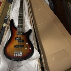 Glarry Sunburst Bass