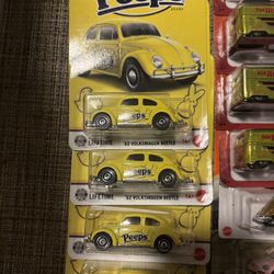 Matchbox 62 Volkswagen Beetle Bug / Vw Peeps Yellow