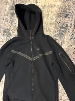 Nike Tech Fleece Full-Zip Hoodie Black