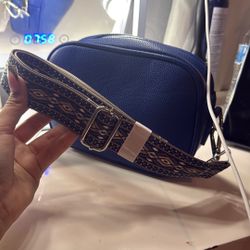 Blue cross bag