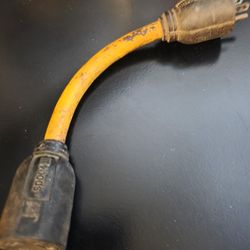 heavy-duty electrical extension cord or adapter