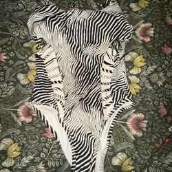 Red Carter Zebra Swimsuit 