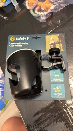 Universal stroller cup holder