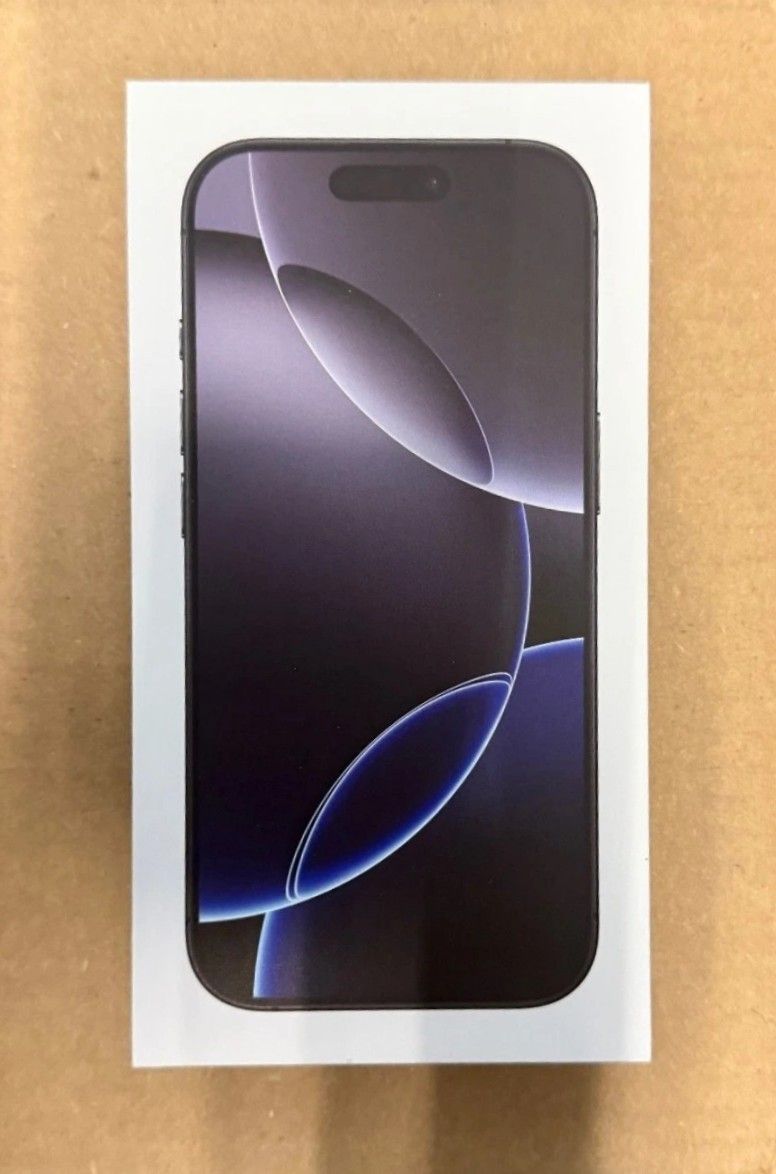iPhone 16 Pro 256GB Black Titanium
