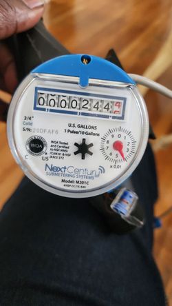 Brand new water meters new century
