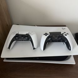 Ps5 With games And 2 Controllers 