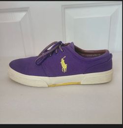 Ralph Lauren Polo Shoes (Purple)