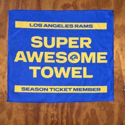 Los Angeles Rams. Super Awesome Towel.
