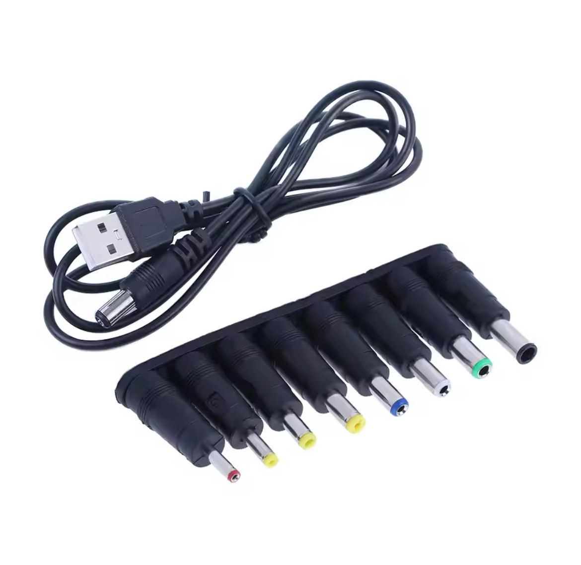 Universal Laptop DC Power Supply Adapter Connector Plug AC DC Jack Charger Connectors Laptop Power Adapter Conversion Plug