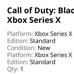 Call Of Duty 6 Disk XBOX