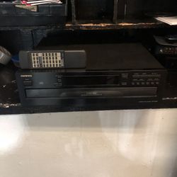 Onkyo CD Player With Remote Model DX C340