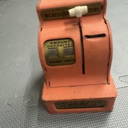 Cash Register Bank Vintage Uncle Sam’s 3-Coin Durable Toy & Novelty Corp
