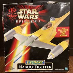 Star Wars Episode 1 Electronic Naboo Fighter Vehicle