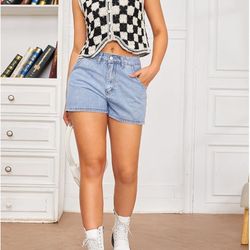 Checkered Front Button V-Neck Sleeveless Crochet Embroidered Knitted Sweater Short Vest Black/White